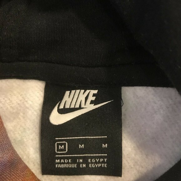 Nike Youth Big Bang Pullover Hoodie Multicolor Fleece Galaxy Cosmic Size Medium - Picture 6 of 9